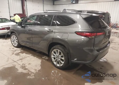 2023 Toyota Highlander Hybrid Limited from USA, damaged, VIN 5TDXBRCH9PS571038